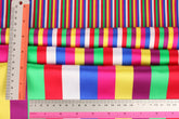 Korean Traditional Stripe Fabric Saekdong, Hanbok Fabric 18" x 36"(wide) 45cm by 90cm Korean Costume by the Half Yard